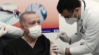 Cumhurbaşkanı Erdoğan koronavirüs aşısı oldu Resimi