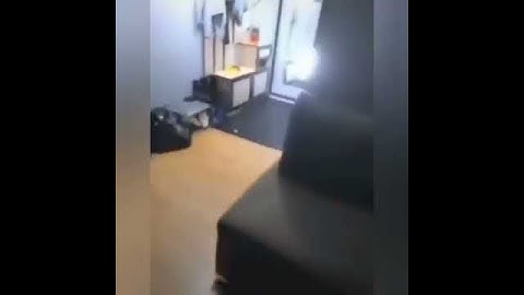 Is this a real video of ball lightning indoors?