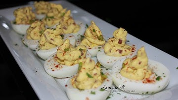 Deviled Eggs Recipe |  Deviled Eggs With Bacon Bits | Episode 200