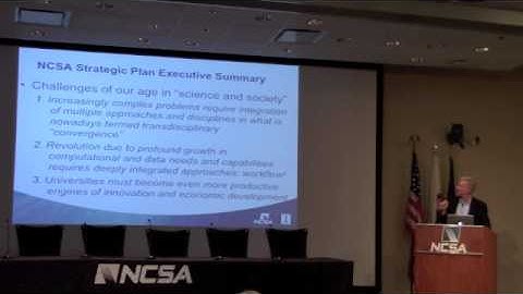 NCSA Vision, Ed Seidel - 2015 NCSA PSP Meeting