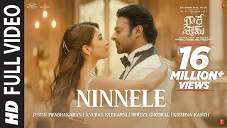 Full Video: Ninnele Song | Radhe Shyam | Prabhas,Pooja Hegde | Justin Prabhakaran | Krishna K