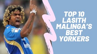 Top 10 Lasith Malingas unplayable yokers in cricket history