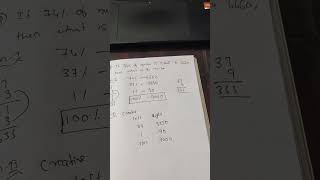 basic percentage problem