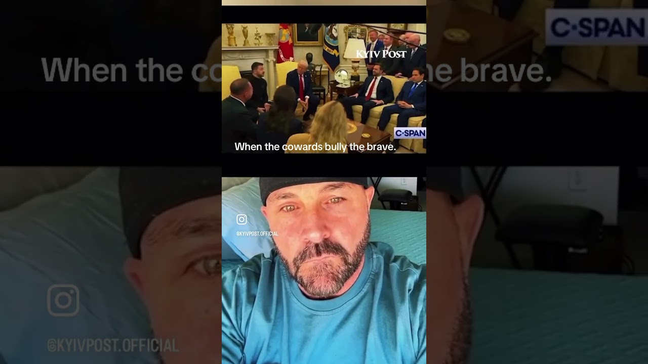 When cowards are face to face with someone who reminds them of their lost courage, they bully 