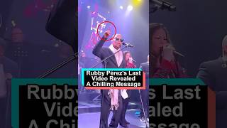 Famous No one realized that Rubby Pérez's final video before his death revealed a chilling message. Profile