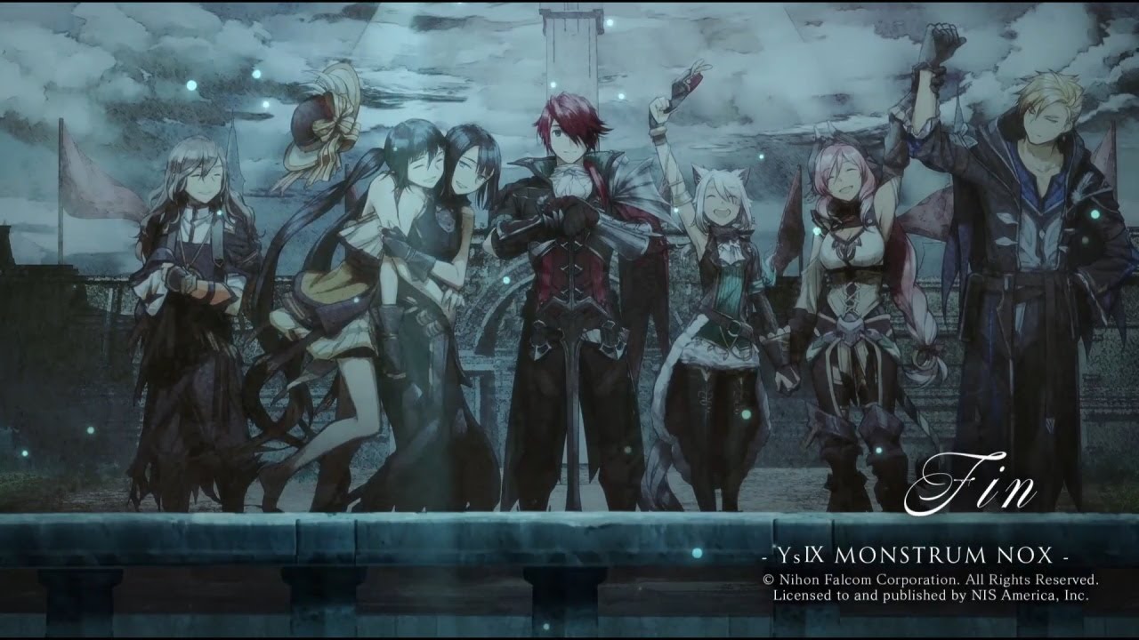 To The Next Adventure - Ys IX Monstrum Nox Ending - No Commentary