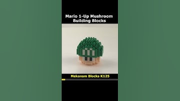Mario 1-Up Mushroom K125 Blocks Preview #K125 #Mekansm #Mushroom #Damo_Egg #Mario #MiniBlock