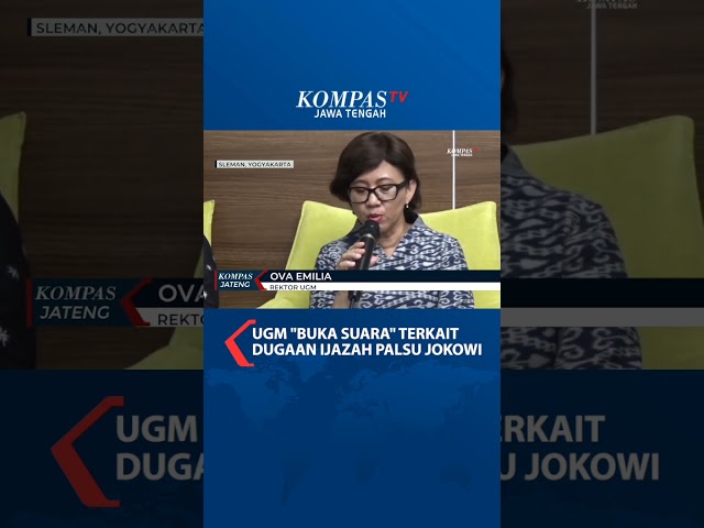 UGM Buka Suara Terkait Dugaan Ijazah Palsu Jokowi #shorts #viral #trending #ugm #ijazahpalsu #jokowi class=