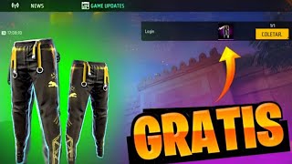 RAPIDO!!! PEGUE A NOVA CALÇA ANGELICAL PUMA DE GRAÇA? E BARBA DO VELHO DE VOLTA ATUALIZAÇÃO FREEFIRE