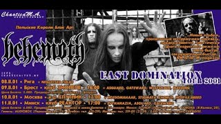 Behemoth - Decade of Therion Live in Minsk, Reactor Club 11.11.2001 (Poland, Black / Death Metal)