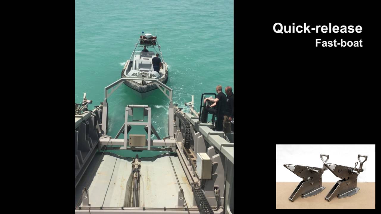 tbv frc rhib stern ramp launch and recovery system youtube