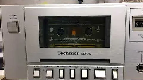 Technics M205 Cassette Deck