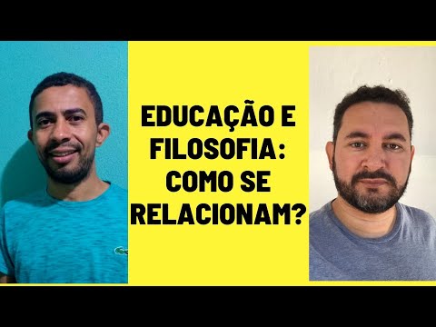 Vídeo: Diferença Entre Filosofia E Educação