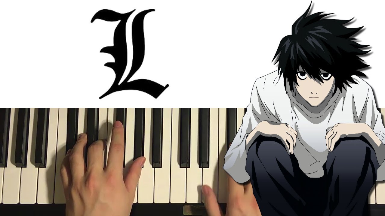 Death Note - L'S Theme (Piano Tutorial Lesson) - Youtube