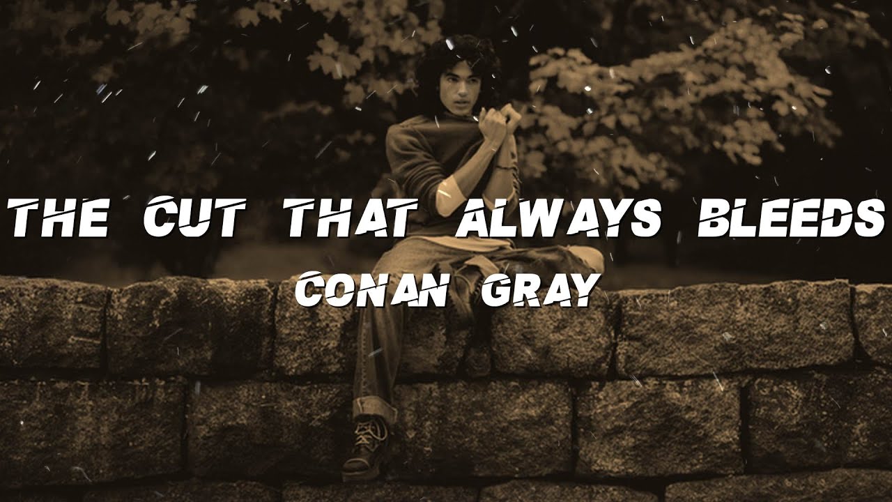 conan gray the cut that always bleeds lyrics