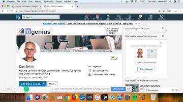 How to follow hashtags on Linkedin