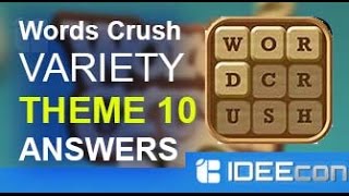 Words Crush Variety Theme 10 Walkthrough Answers screenshot 2
