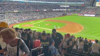 Aaron Judge walk off home run after game