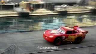 Lightning McQueen in Lights Motors Action Extreme Stunt Show at Hollywood Studios WDW (HD)