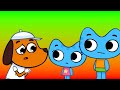Learn to share  kit and kate  family kids cartoon