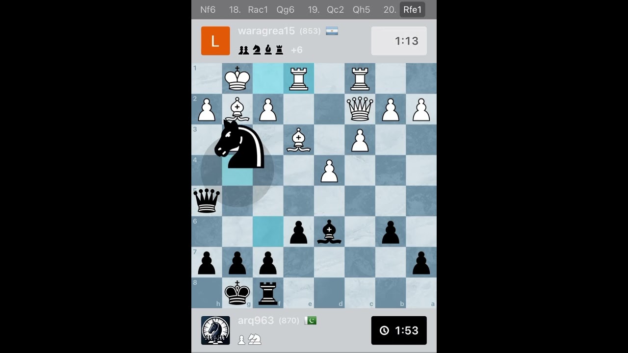 Blitz: A tough end game with time constraint 