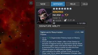 MCOC AW Season 67 Node 49 r5 A1 Kindred 