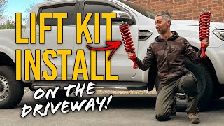 Ford Ranger Lift Kit Install (on the Driveway!)