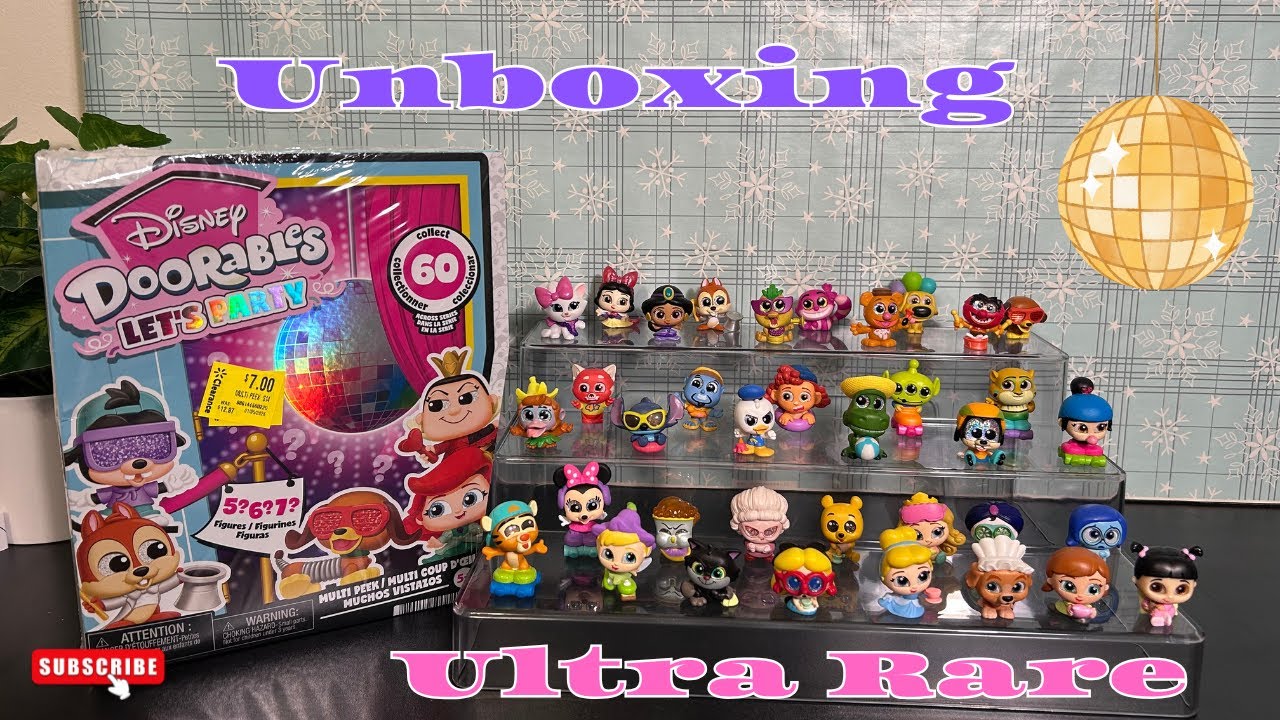 ✨Распаковка фигурок Disney Doorables за 7 долларов / Давайте устроим вечеринку / Ультраредкая модель