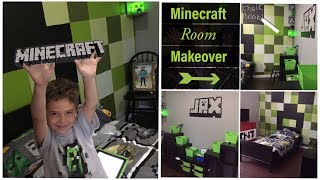 Minecraft Room Makeover | DIY Minecraft Decor for Bedroom