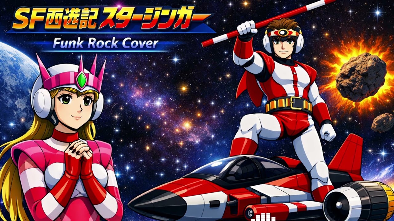 Starzinger (1978) OP SF西遊記スタージンガー (Funk Cover