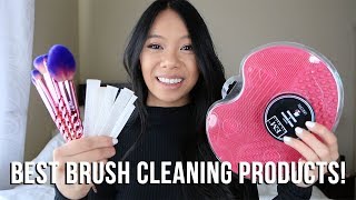 BEST Products for Cleaning Your Makeup Brushes!