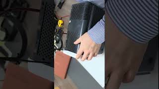 D10S Lens Replacement Disassembly and Assembly Operation Video 4