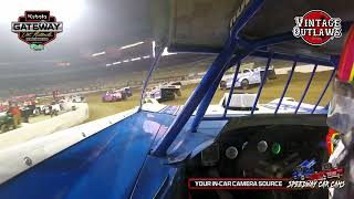 #3S Brian Shirley - Super Late Model A-Main - Gateway Dirt Nationals 2025 - In-Car Camera
