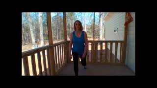Forward static lunge
