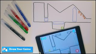 Android'den kendi oyununu çiz ve yap(draw your games) screenshot 1