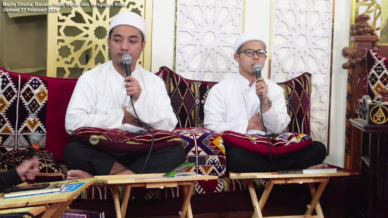 Majlis Dhuha, Bacaan Hizib Bahar dan Pengajian Kitab Jumaat 27 Februari 2026