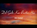 Jubin Nautiyal - Dil Galti Kar Baitha Hai (Lyrics) | Ft. Meet Bros. | Manoj M | TheNextGenLyrics