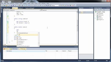 C#.Net Tutorial 20 - Properties