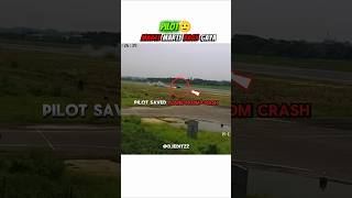 PILOT SAVE'S HIM AND HIS PLANE💥✈️ life from accident #shorts #viral #trending #crash
