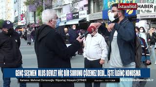 Genç Seçmen Ulus Devlet Mantığı İle Hiçbir Sorunu Çözmezsiniz Dedi ... İşte O İlgi̇nç Konuşma