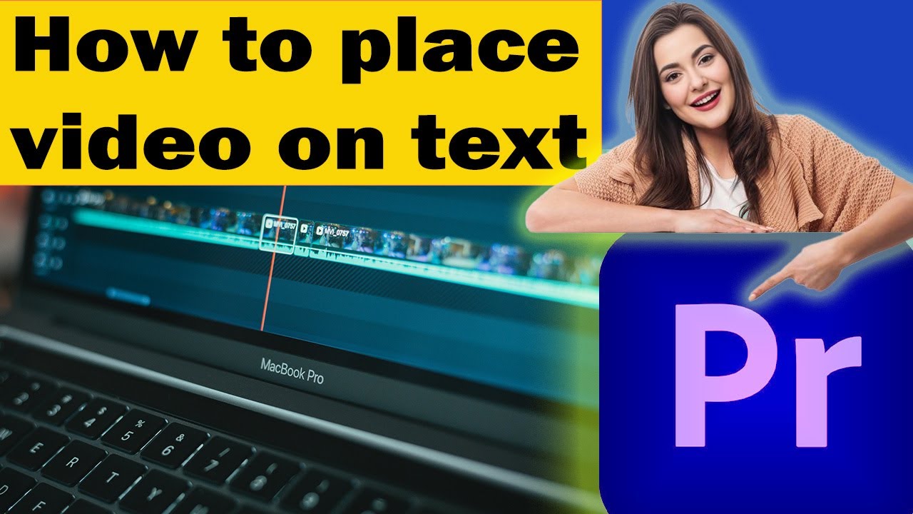 How to Put Video Inside Text in Premiere Pro (Text Mask Effect )