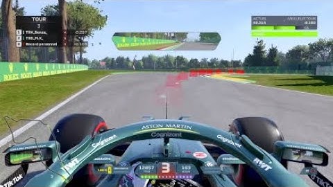 F1 2021: Imola Hotlap (1.13.927) + setup