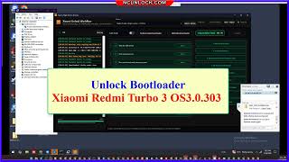Unlock Bootloader Xiaomi Redmi Turbo 3 HyperOS 3.0.303