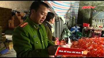 Cận cảnh dây chuyền “pha chế” nước ngọt siêu bẩn