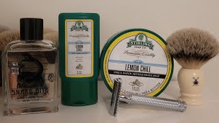 Wet shaving: A cold shave with Stirling glacial Lemon Chill and Mühle r89