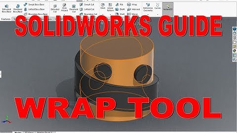 Solidworks Beginner Tutorial - Wrap Tool