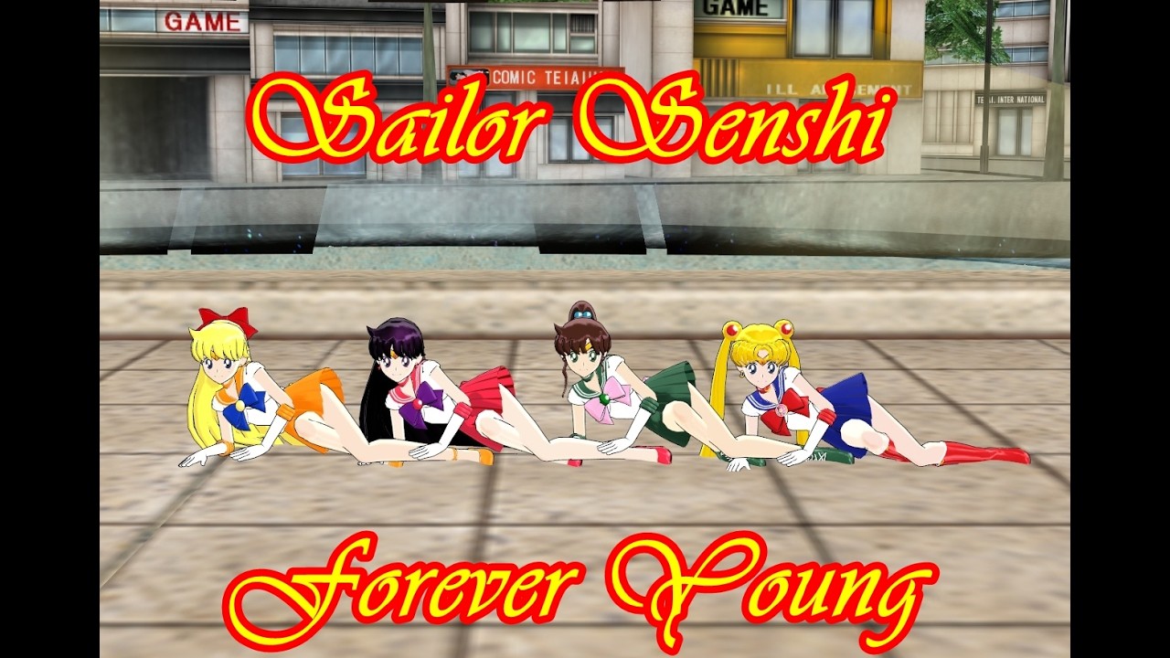 [MMD] Sailor Senshi (Forever Young)  DL