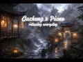 Rainy Night Piano & Guzheng ☔🎹🪕 | Relaxing Asian Healing Music