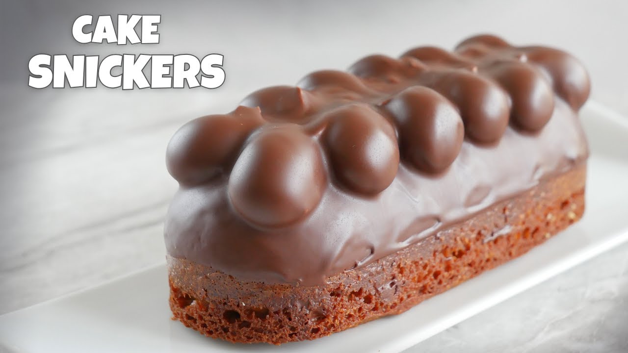 CAKE façon SNICKERS 🍫🥜 | Chocolat, Caramel & Cacahuète Ultra Gourmand