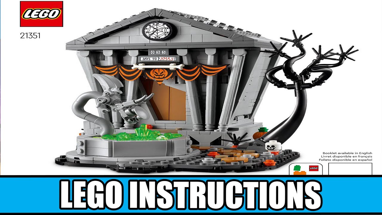 Tim Burton's The Nightmare Before Christmas (Halloween Town City Hall) LEGO instructions
